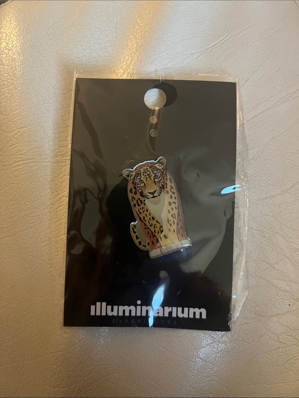 Source Unknown Illuminarium Leopard Pin - Yellow, Black, Brown